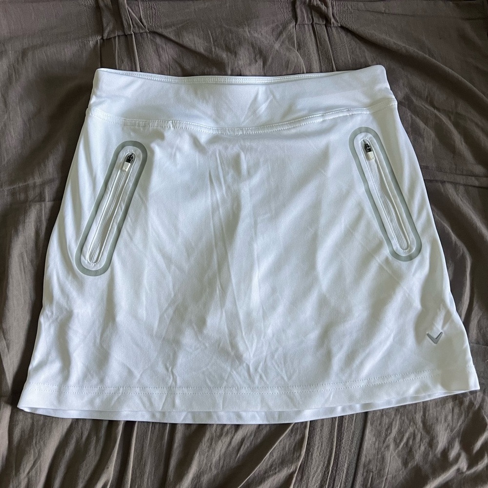 White Tennis Skirt